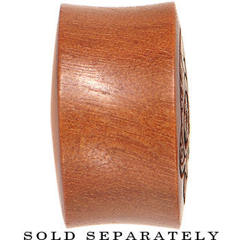 Organic Sawo Wood Footprint Saddle Plug