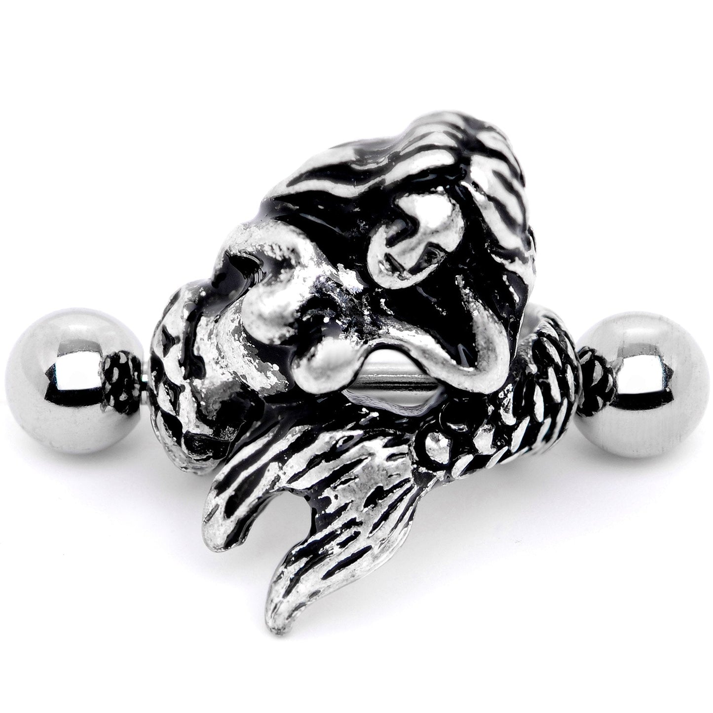16G 1/2 Mermaids Embrace Cuff Cartilage Earring