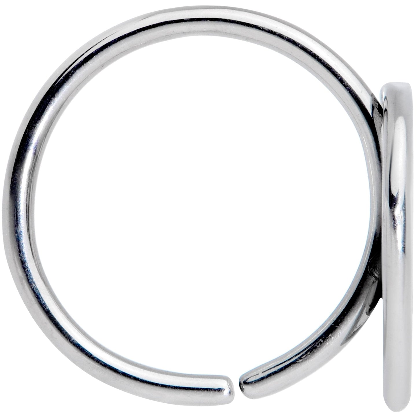 20G 5/16 Outer Space Alien Seamless Circular Ring