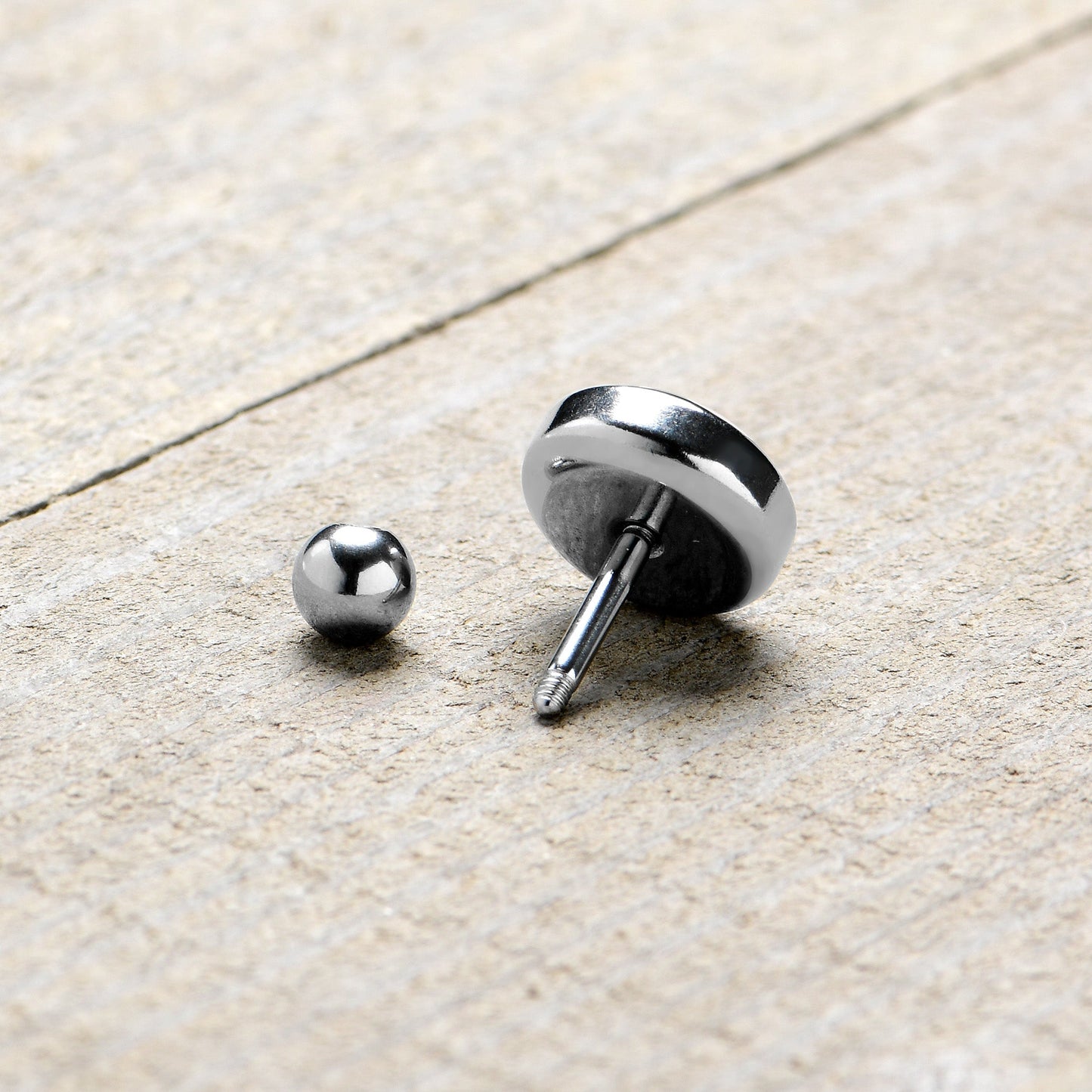 16G 1/4 Retro Pixel Skull Cartilage Tragus Earring by Onyx O
