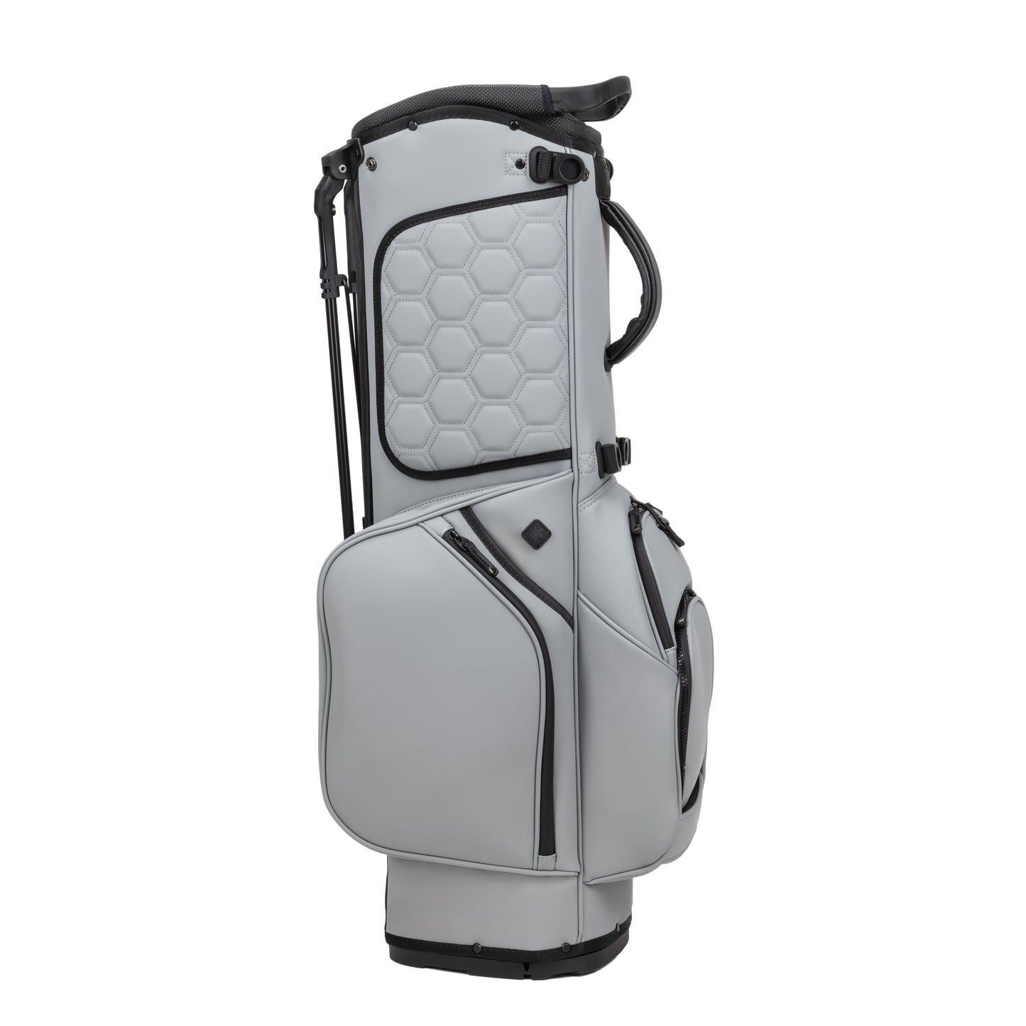 LUX 9.5" 14-Way Hybrid Stand Bag: Fossil (Gray)