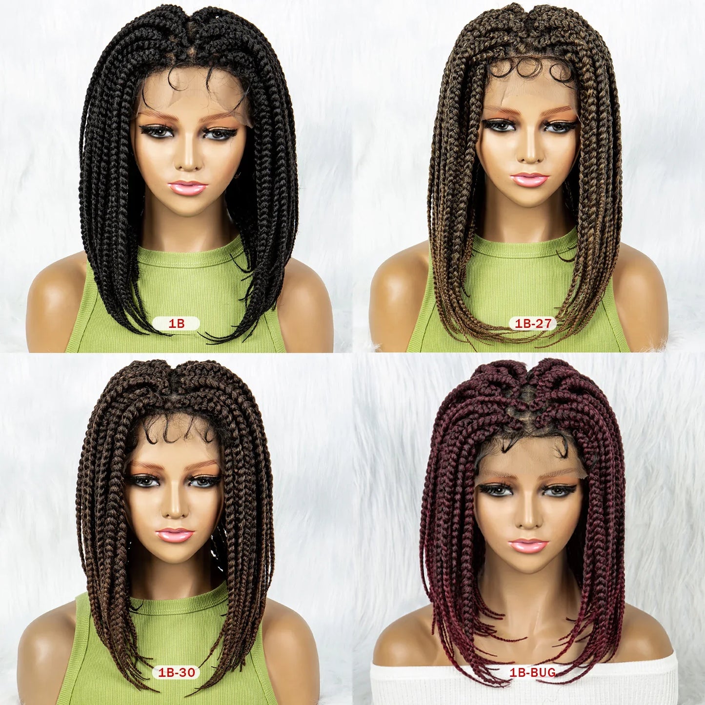KIMA Short Butterfly Twisted Dreadlocks Wig | Full Lace