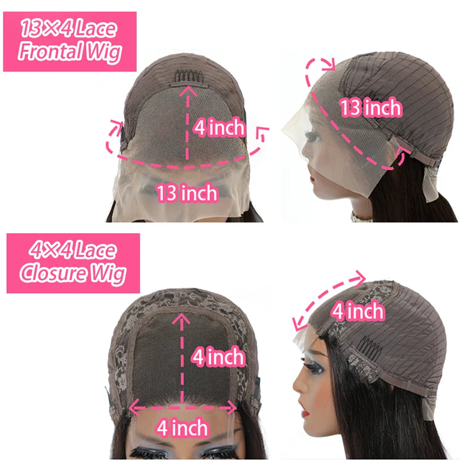 12A Deep Wave Bob Wig | Glueless | Ready to Go | Lace Frontal & Closure Options | Brazilian Remy Human Hair