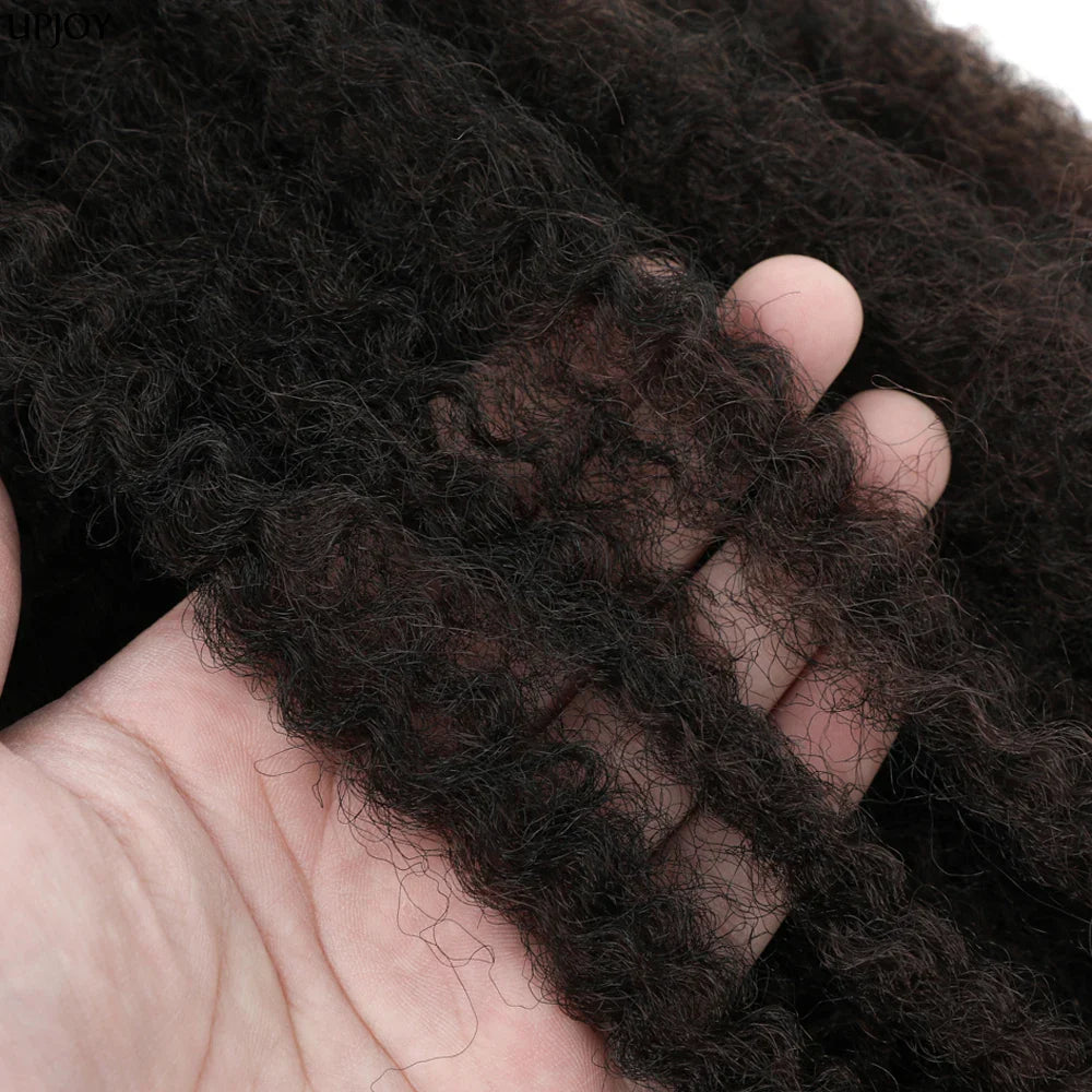 18" Marley Twist Braiding Hair | Crochet Braids | Afro Twist Kinky Hair Extensions | Ombre Colors | 30 Strands/Pack