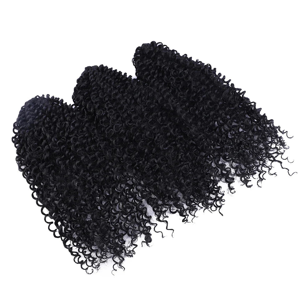 18" Magic Afro Kinky Curly Crochet Hair | Ombre Passion Twist Braids | 60 Strands/Pack | Heat Resistant