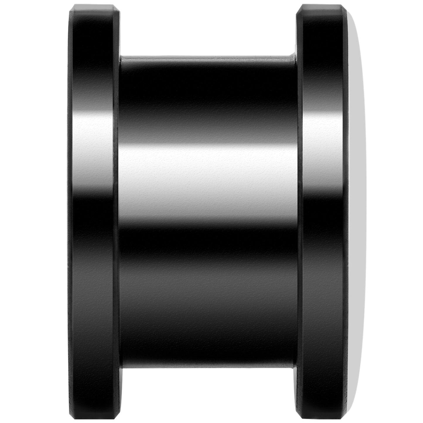 Pink Grenade Black Anodized Screw Fit Plug Set 1/2
