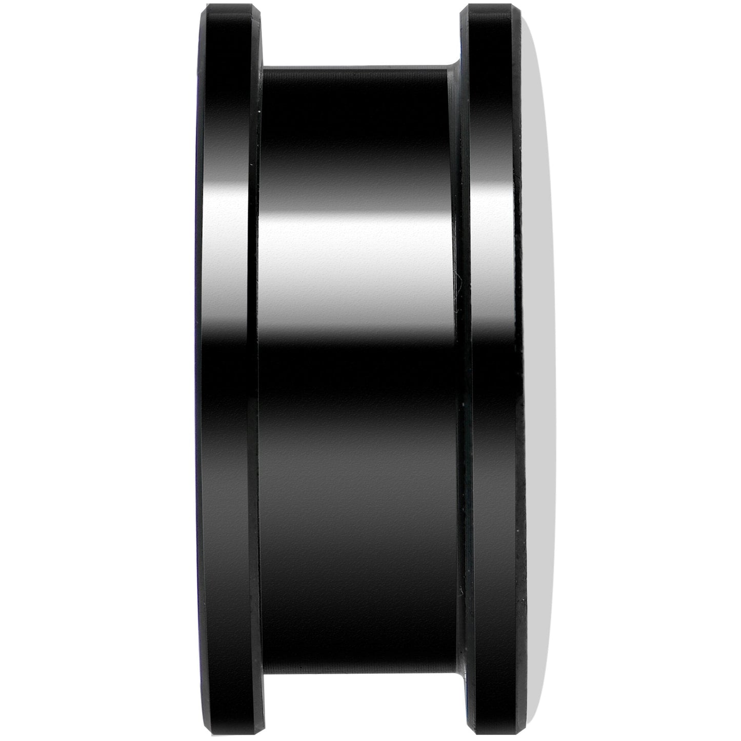 Blue Black Skull Black Anodized Screw Fit Plug Set 20mm