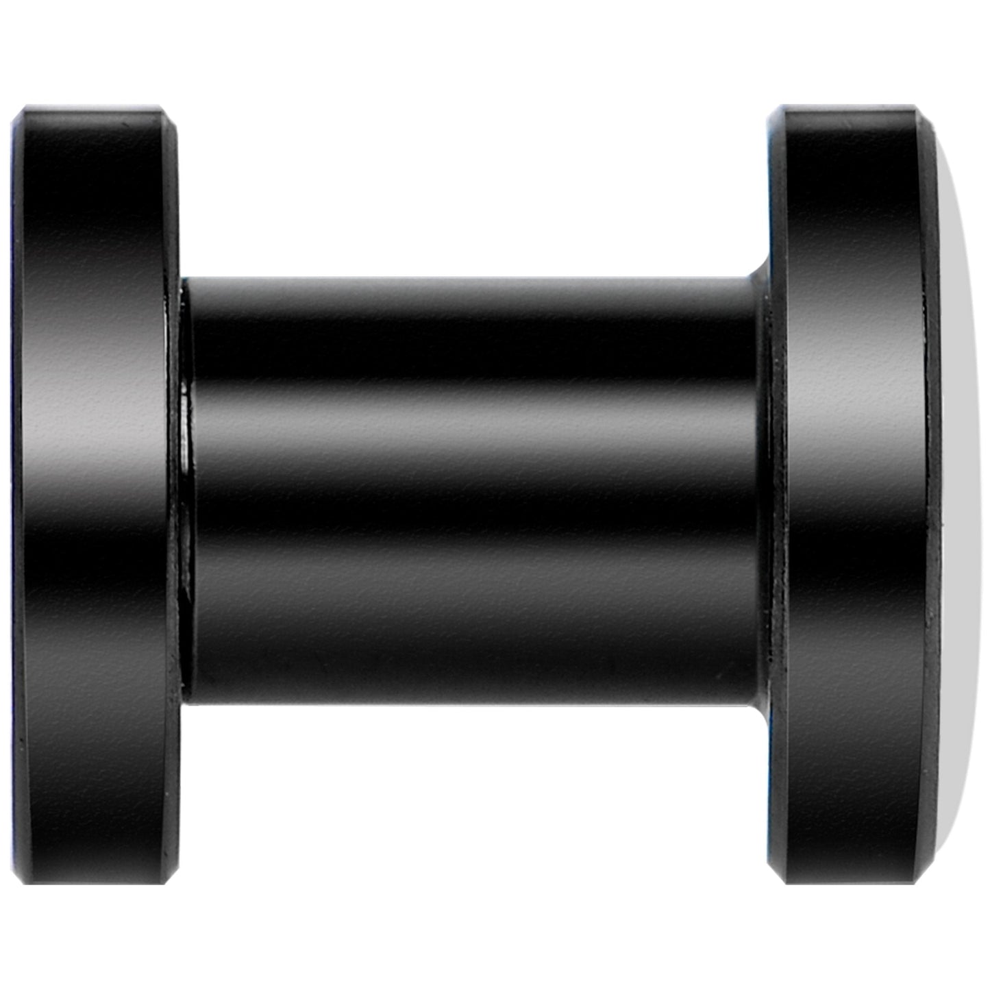 Black Red Distressed Star Black Anodized Screw Fit Plug Set 4G