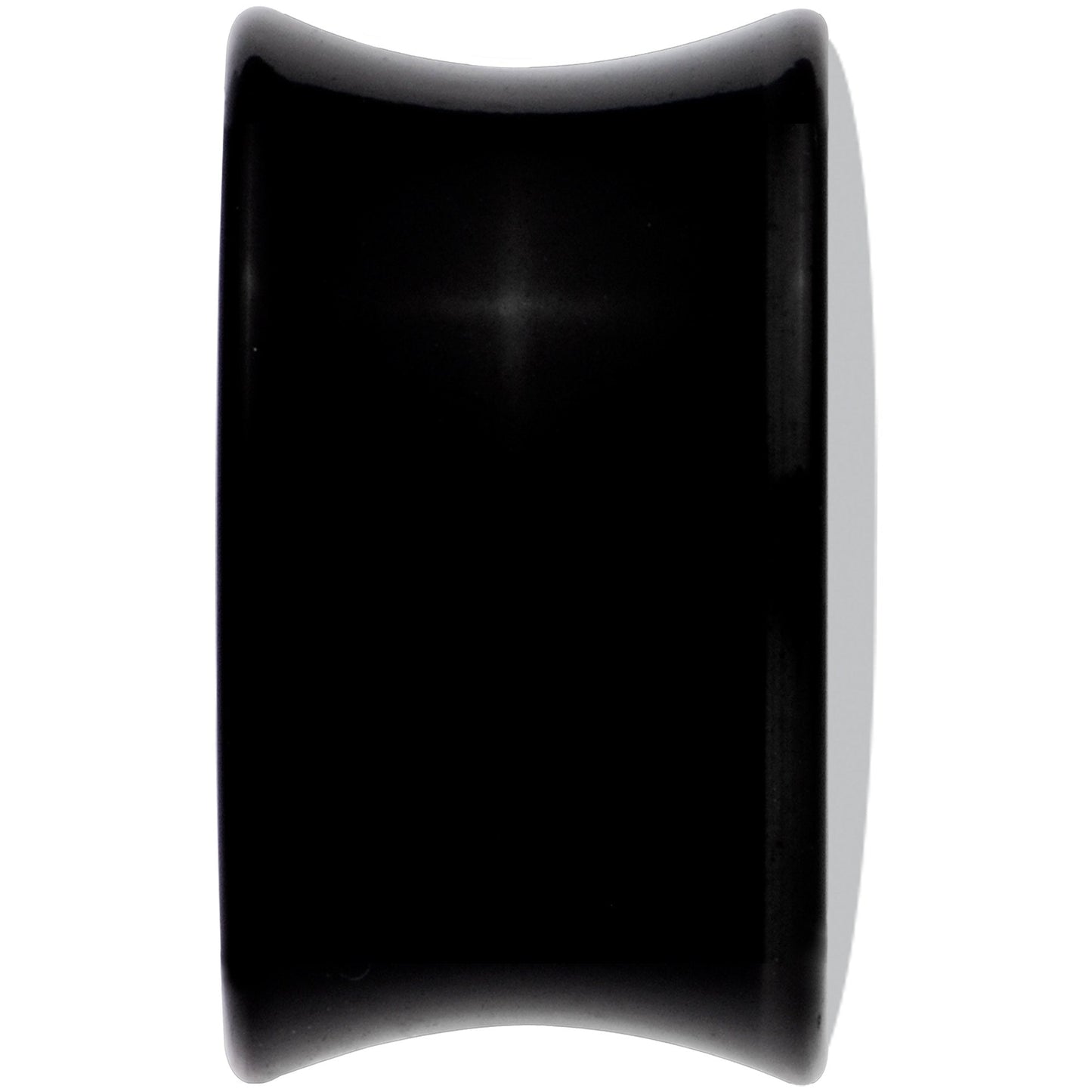 Black Acrylic Green American Flag Saddle Plug Set 5/8